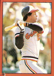 1982 Topps Baseball Stickers     144     Ken Singleton